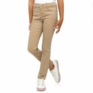 Jordache Kids Khaki Skinny Leg Pants Sz 10 Nwt